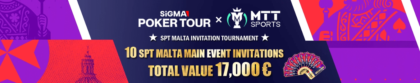 SiGMA Poker Tour Malta MTT Sports