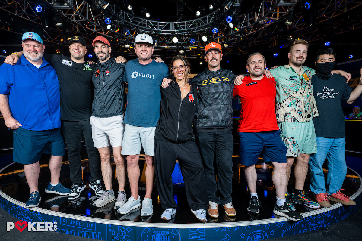 2025 WSOP Main Event Final Table