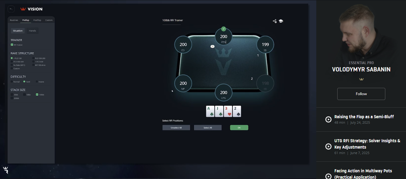 Run It Once Vision Fundamentals