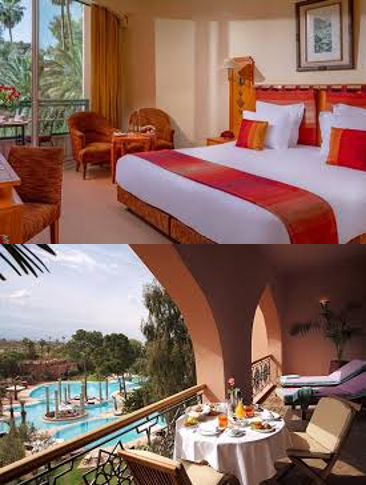 Es Saadi Resort and Casino room and pool