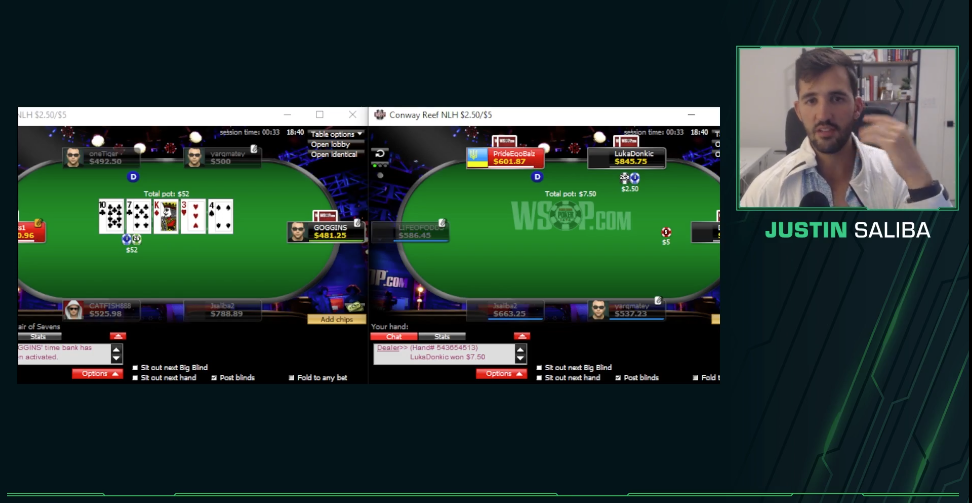 Pokercoaching transitioning from live to cash Justin Saliba