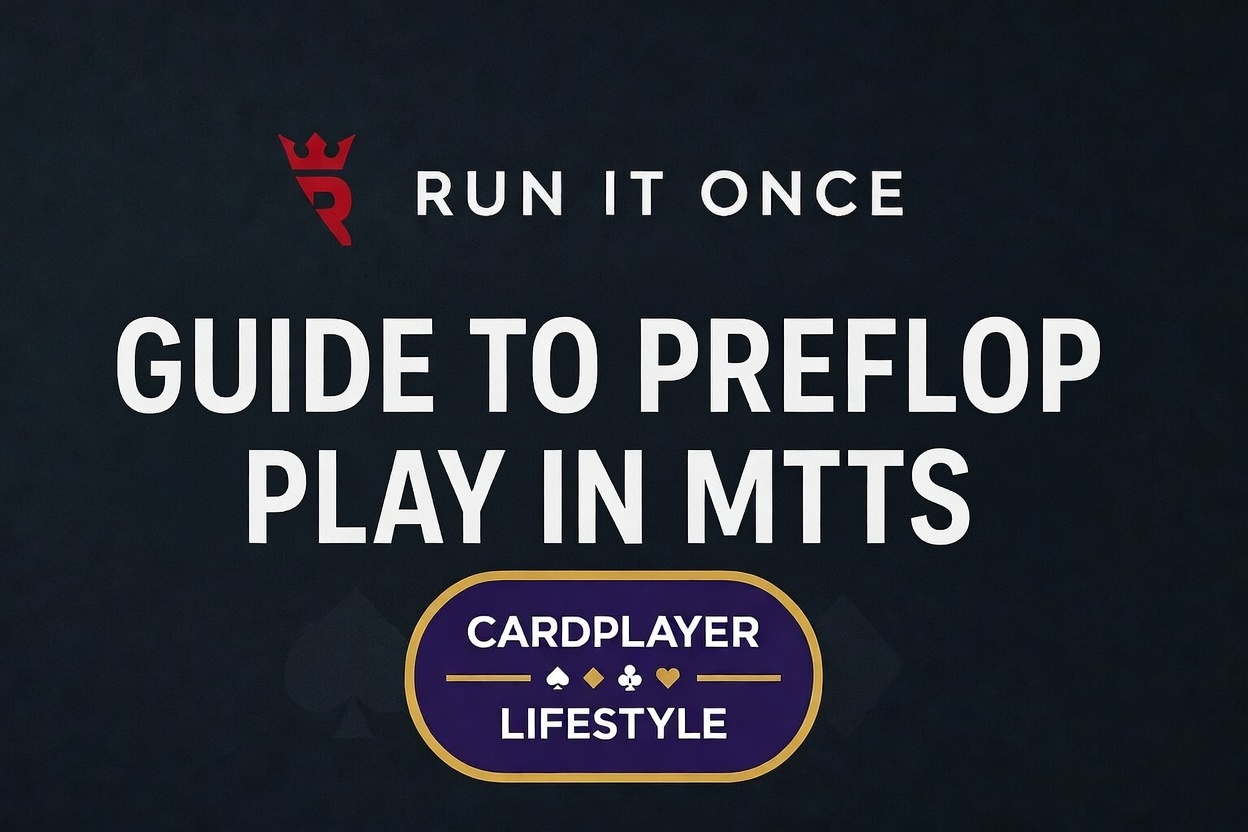 Run It Once Training Preflop Play in MTTs