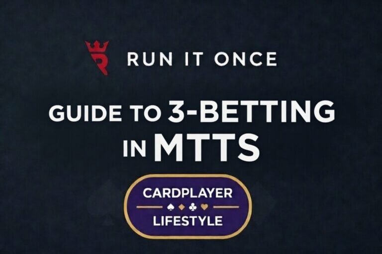 Run It Once Training 3-Betting in MTTs