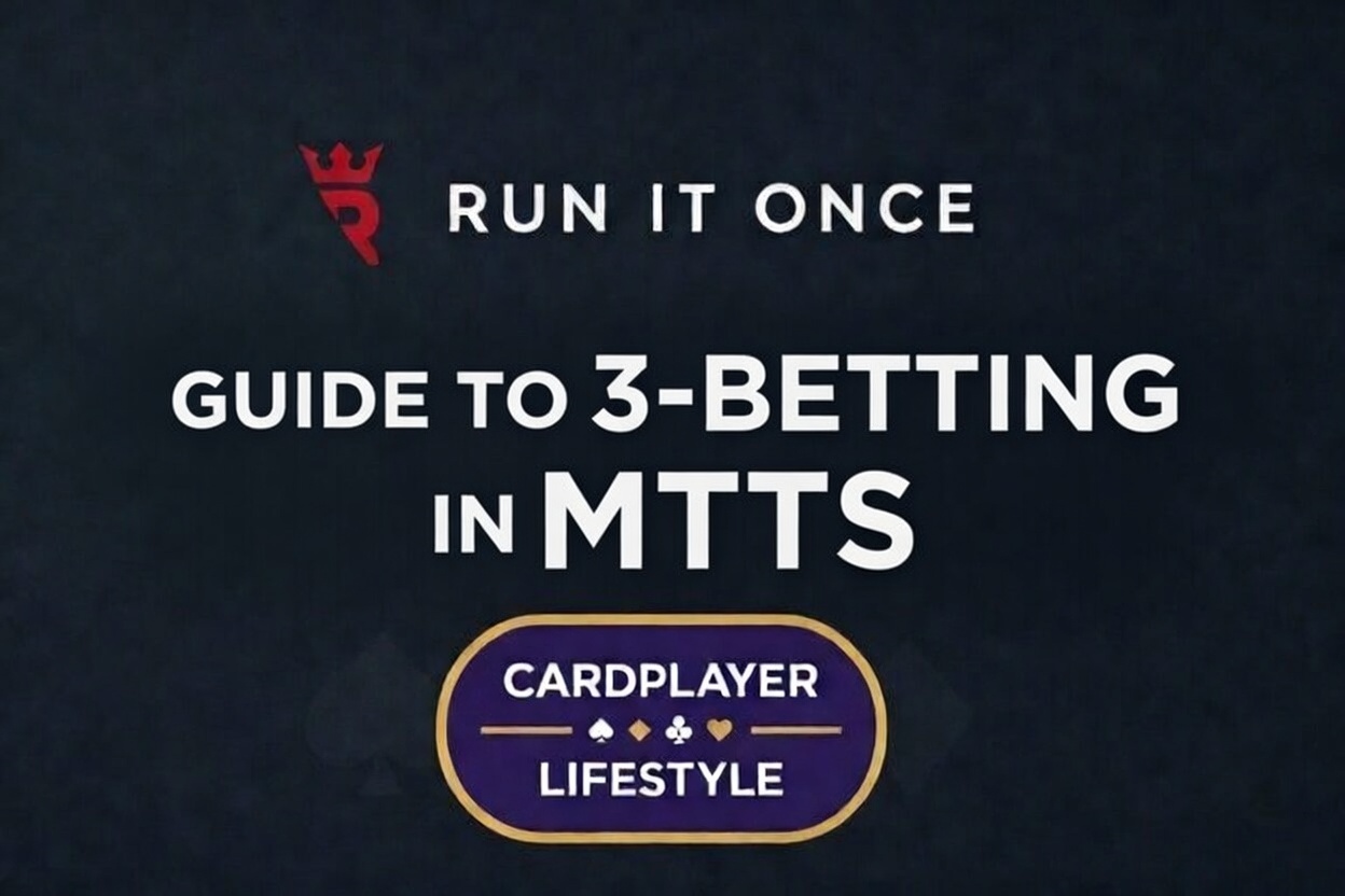 Run It Once Training 3-Betting in MTTs