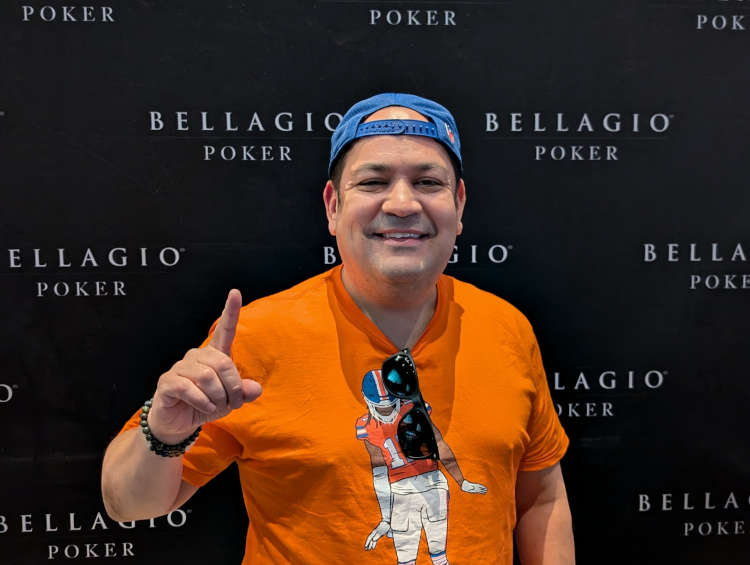 Martin Mata BetMGM Poker seat winner